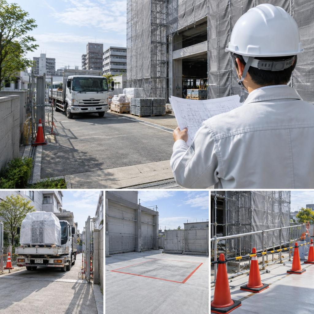 事前調査から施工完了まで、段取りを徹底