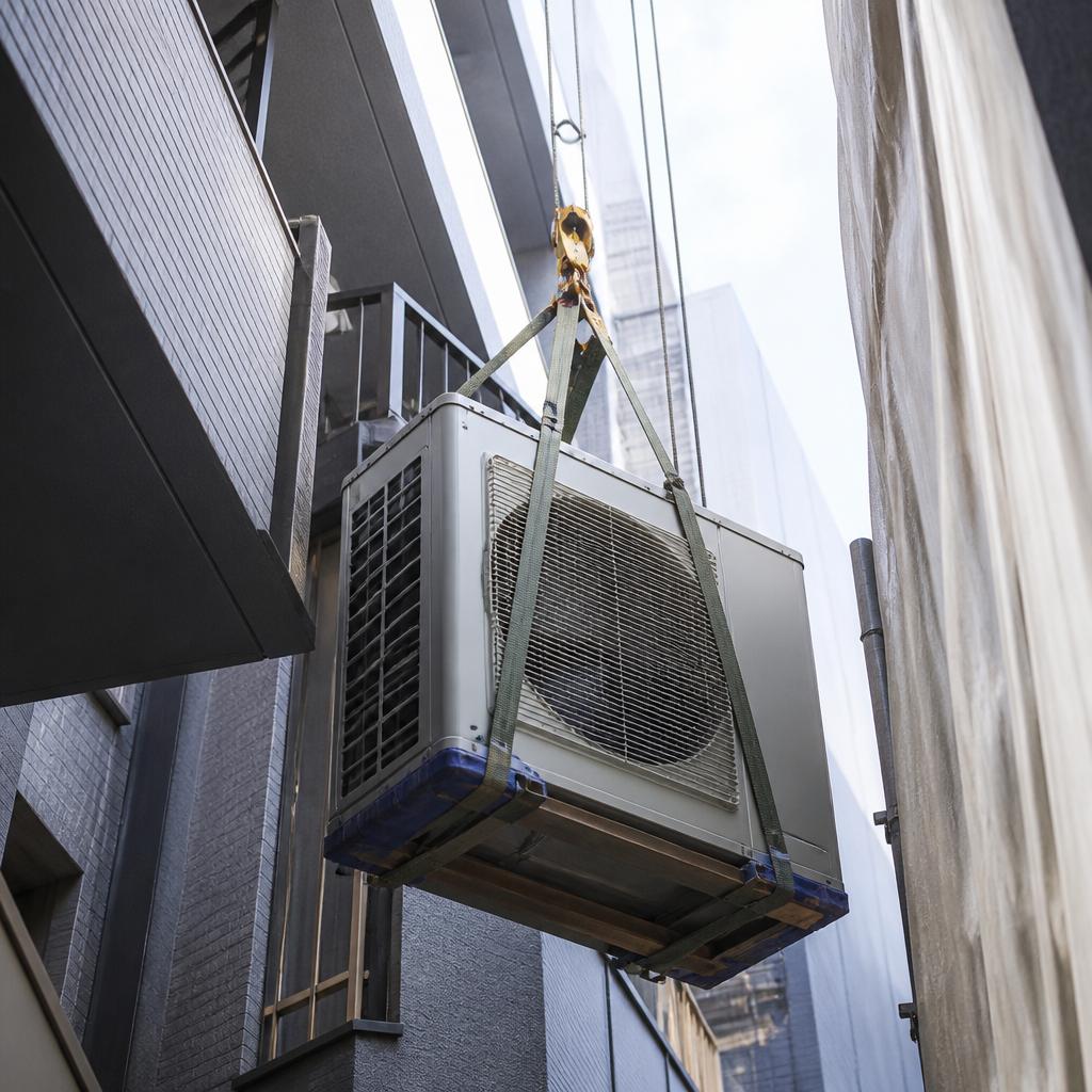 専門技術者による安全な搬入